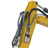 Fast  Free Shipping 1:14 Hydraulic 945 RC Excavator Remote Control Tracked Earth Digger 5CH Reversing Valve PL18EV Transmitter