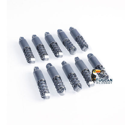 Metal Shock Absorber 10PCS Replacement for Heng Long 1/16 Radio Control Tank USA M41A3 Walker Bulldog 3839 Spare Parts