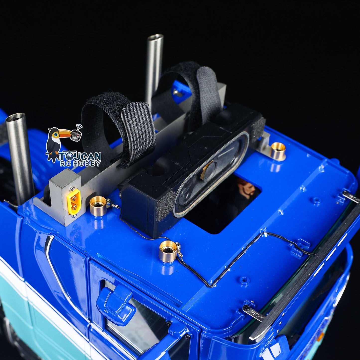 RTR Unitru 06 770S 1/14 Remote Control Tractor Truck 6X6 Metal Chassis 2Speed Gearbox Smoke Lights Sounds Brushless Motor ESC