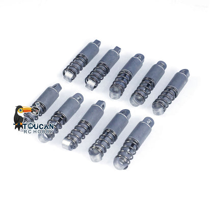 Metal Shock Absorber 10PCS Replacement for Heng Long 1/16 Radio Control Tank USA M41A3 Walker Bulldog 3839 Spare Parts