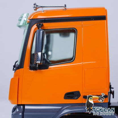 TOUCAN RC HOBBY LESU 1/14 8*8 for K3363 Hydraulic RC Dumper Truck Tipper Model 1/2 Transfer Case LED Light 3T Sound ESC Servo Motor