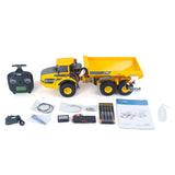 In Stock Double E A40G 1/16 Hydraulic RC Articulated Truck Metal RTR Dump Radio Controlled Car Construction Vehicle Hobby Model RTR