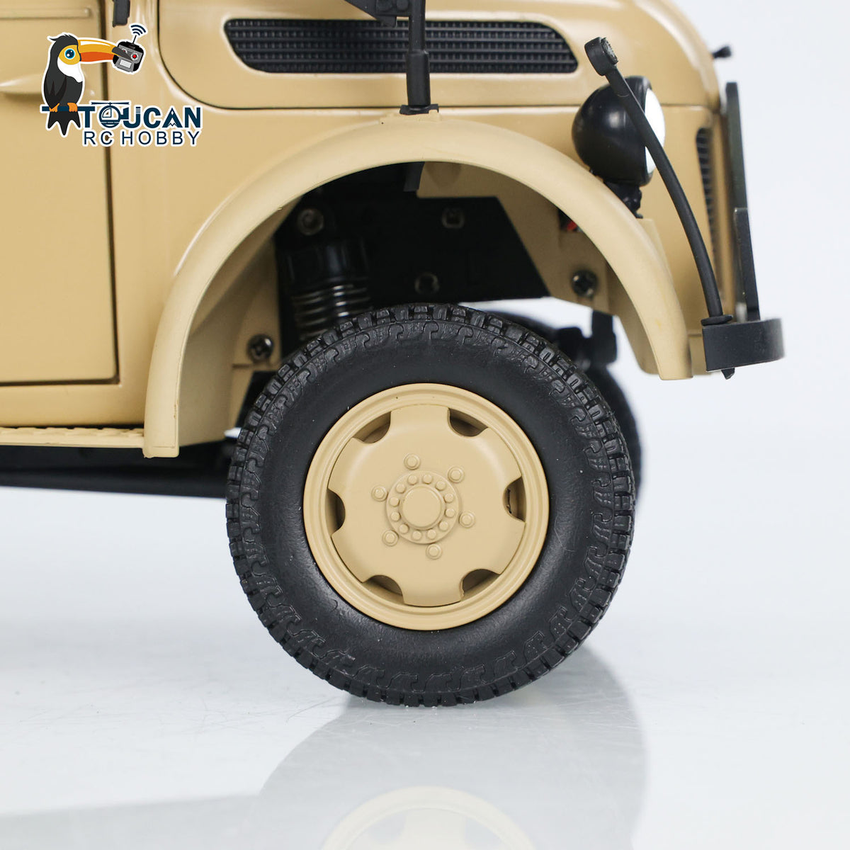 1/18 HG 4x4 RC Kommandofahrzeuge 4WD Funkgesteuertes Geländewagenmodell mit Ton und Licht, lackiert und montiert