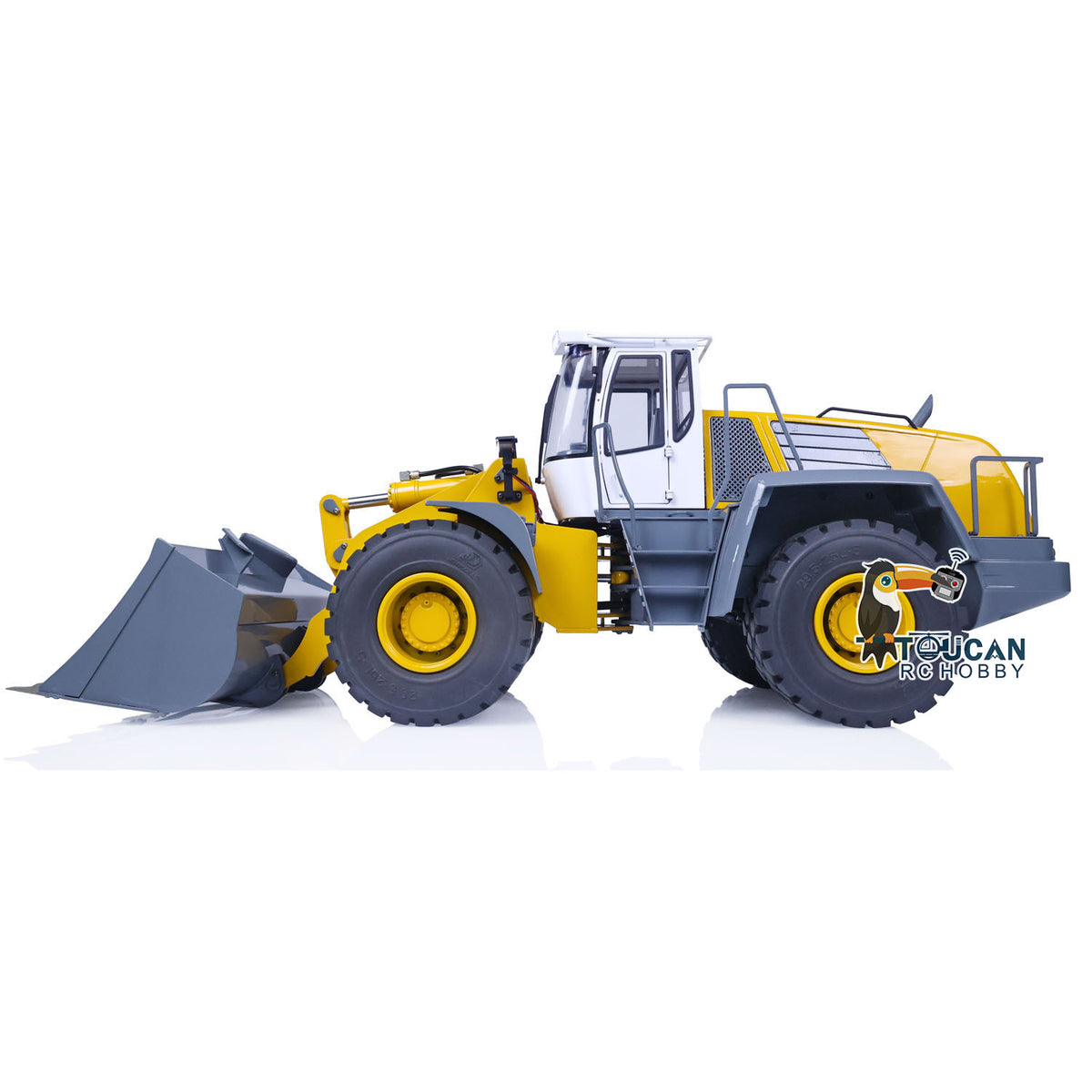 JZMODEL Metall 1/14 580 RC Hydraulische Ausrüstung Loader Radio Control Bau Fahrzeug Hobby Modelle Sound Licht System ESC 