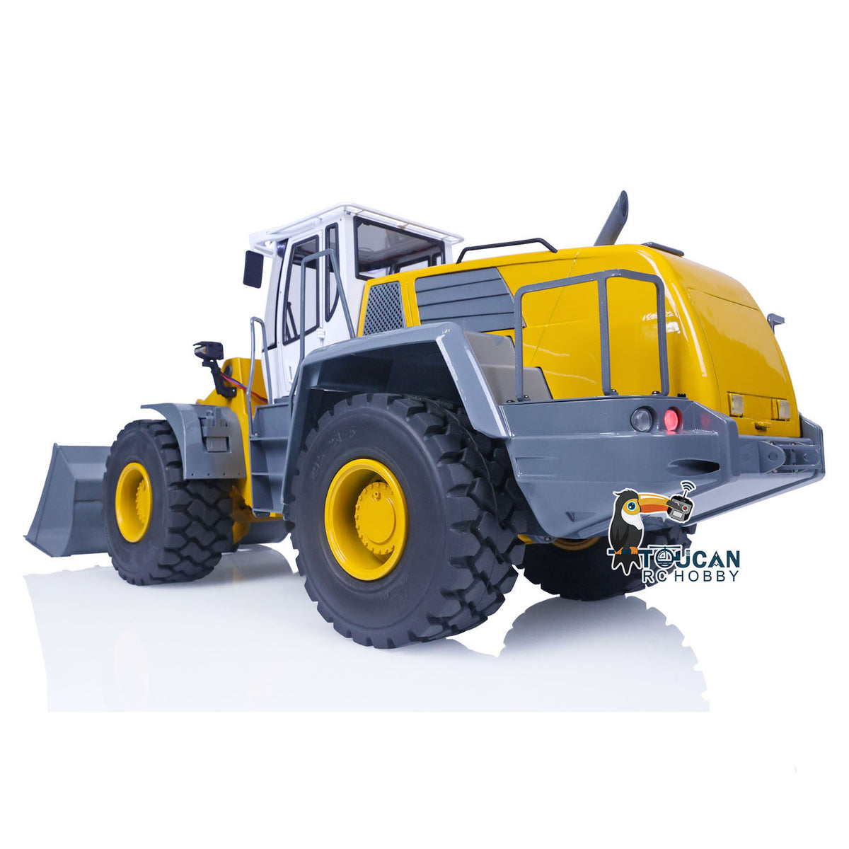 JZMODEL Metall 1/14 580 RC Hydraulische Ausrüstung Loader Radio Control Bau Fahrzeug Hobby Modelle Sound Licht System ESC 
