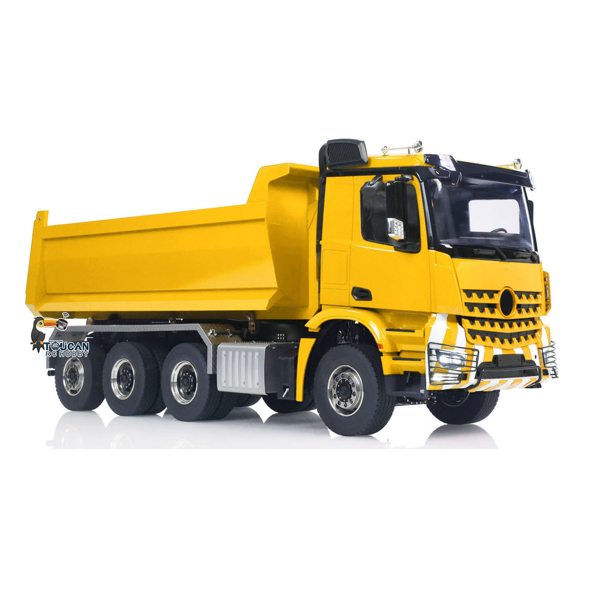 Metall 8x8 1/14 RC Hydraulische Roll Auf Volle Dumper Lkw Fernbedienung Dump Autos Mit 3-speed Getriebe Differential Sperre Achsen