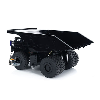 LZGH-C793D-2 1/20 Metal RC Hydraulic Self-Dump Mine Hauler Big S Rock Tire w/Flysky I6X Radio Battery Charger