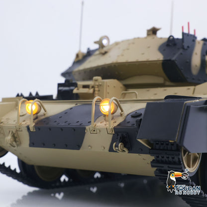 TOUCAN RC HOBBY Fast Free Shipping 1/16 2.4G RC Military Tank CoolBank Crusader MK III Wireless Control Battle Tank Model 360 degrees Turret Rotary Smoke Sound Lights RTR