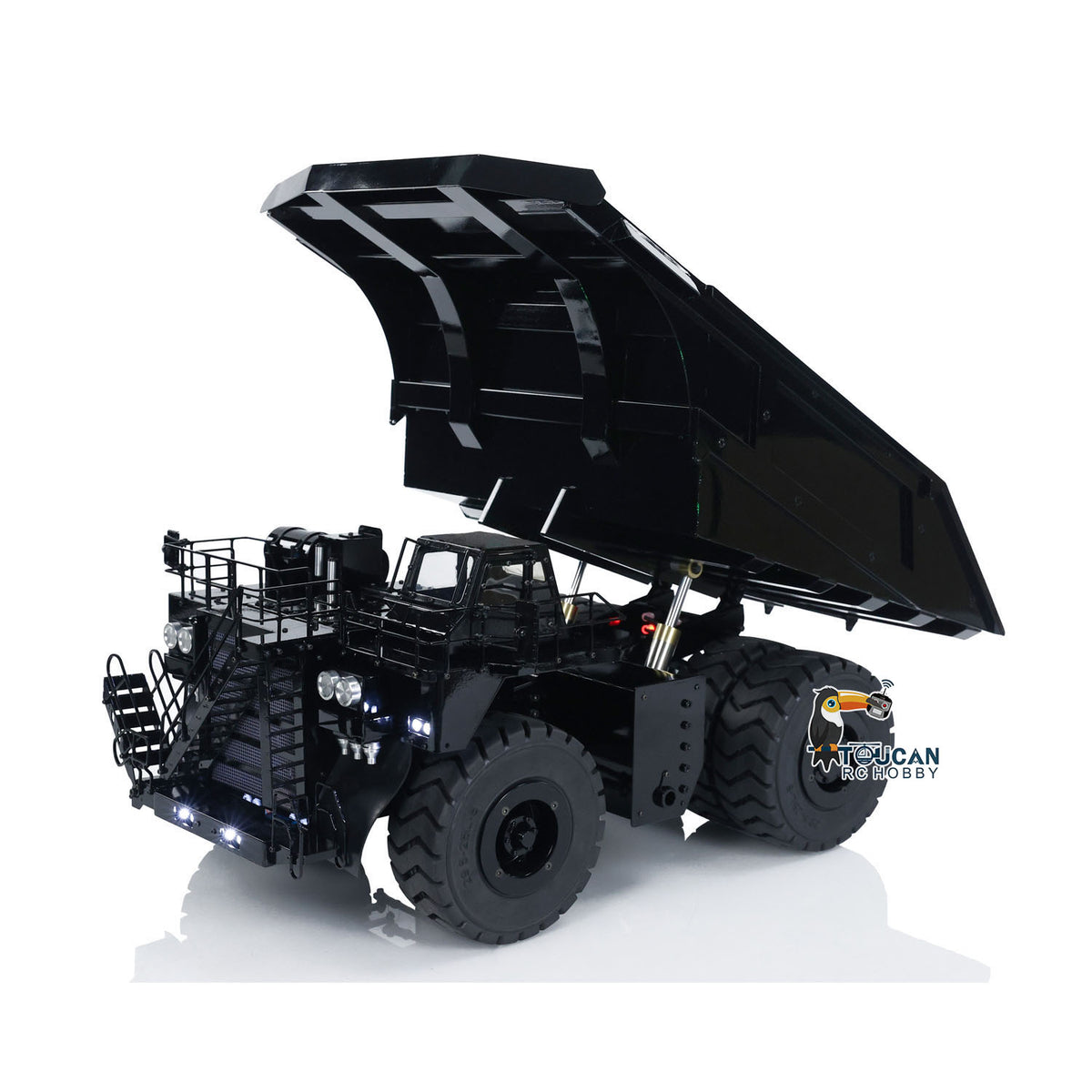 1:20 RC Hydraulischer Bergbau-LKW 793D Metall-Fernbedienungs-Kipper-Automodell mit Lichtsystem und Warntönen