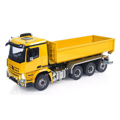 Metall 8x8 1/14 RC Hydraulische Roll Auf Volle Dumper Lkw Fernbedienung Dump Autos Mit 3-speed Getriebe Differential Sperre Achsen