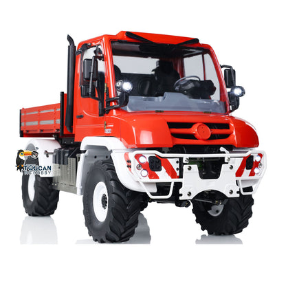 1/10 Metalleimer RC Geländewagen U423 4x4 Fernbedienung Crawler Auto Modell Licht Sound