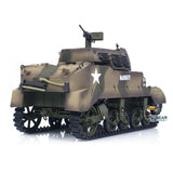 CoolBank 1/16 Radio Control Tank M8 HMC Scott Light Self-Propelled Howitzer RC Model 360degree Turret Rotary Smoke Sounds Lights RTR