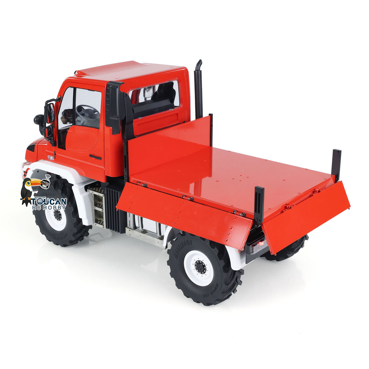 1/10 Metalleimer RC Geländewagen U423 4x4 Fernbedienung Crawler Auto Modell Licht Sound