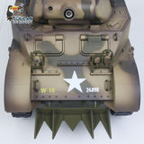 CoolBank 1/16 Radio Control Tank M8 HMC Scott Light Self-Propelled Howitzer RC Model 360degree Turret Rotary Smoke Sounds Lights RTR