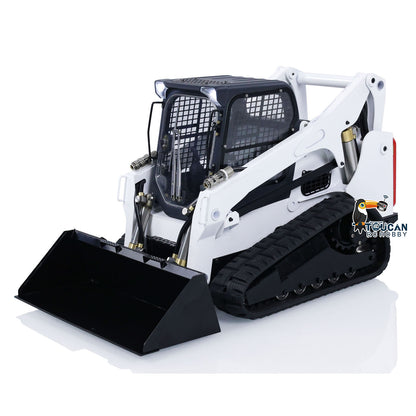 TOUCAN RC HOBBY 1/14 RC Hydraulic Skid-Steer Tracked Loader SM770 Remote Control Car Light Sound