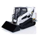 Fast Free Shipping 1/14 RC Hydraulic Skid-Steer Tracked Loader SM770 Remote Control Car Simulation Vehicle Light Sound Motor Servo