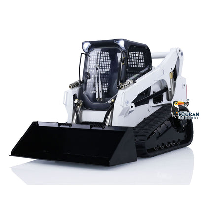TOUCAN RC HOBBY 1/14 RC Hydraulic Skid-Steer Tracked Loader SM770 Remote Control Car Light Sound