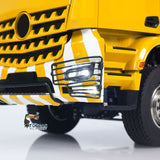 Metal 8x8 1/14 RC Hydraulic Roll On Full Dumper Truck Remote Control Dump Cars With 3-speed Transmission Differential Lock Axles