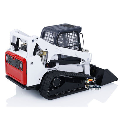 TOUCAN RC HOBBY 1/14 RC Hydraulic Skid-Steer Tracked Loader SM770 Remote Control Car Light Sound