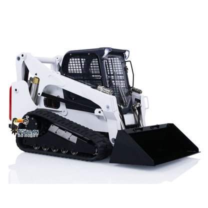 TOUCAN RC HOBBY 1/14 RC Hydraulic Skid-Steer Tracked Loader SM770 Remote Control Car Light Sound