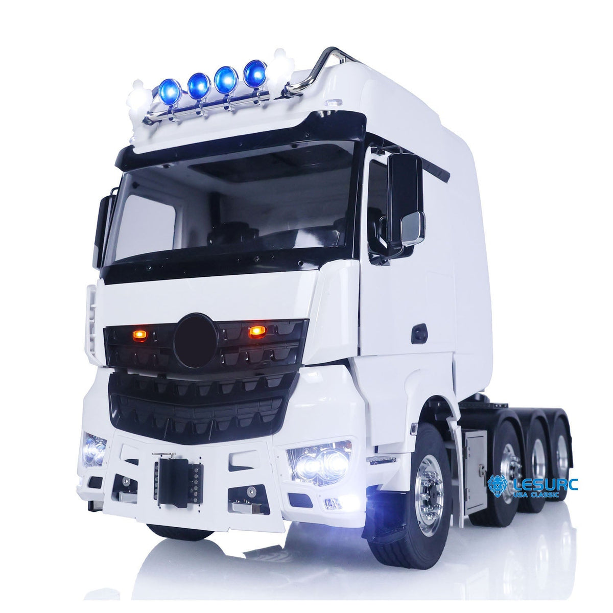 TOUCAN RC HOBBY  8X8 Remote Control Car 1/14 4 Axles 3363 RC Tractor Truck Metal Chassis