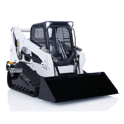 TOUCAN RC HOBBY 1/14 RC Hydraulic Skid-Steer Tracked Loader SM770 Remote Control Car Light Sound