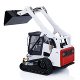 Fast Free Shipping 1/14 RC Hydraulic Skid-Steer Tracked Loader SM770 Remote Control Car Simulation Vehicle Light Sound Motor Servo