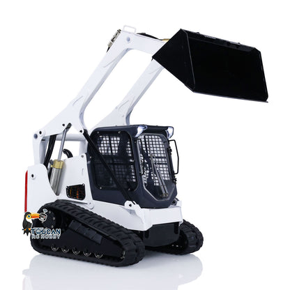 TOUCAN RC HOBBY 1/14 RC Hydraulic Skid-Steer Tracked Loader SM770 Remote Control Car Light Sound