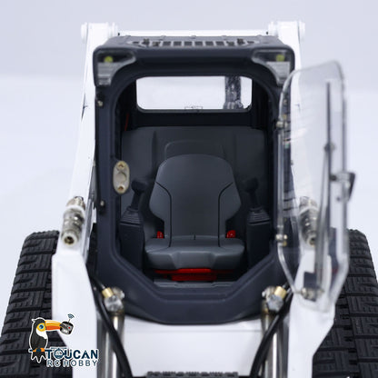 TOUCAN RC HOBBY 1/14 RC Hydraulic Skid-Steer Tracked Loader SM770 Remote Control Car Light Sound