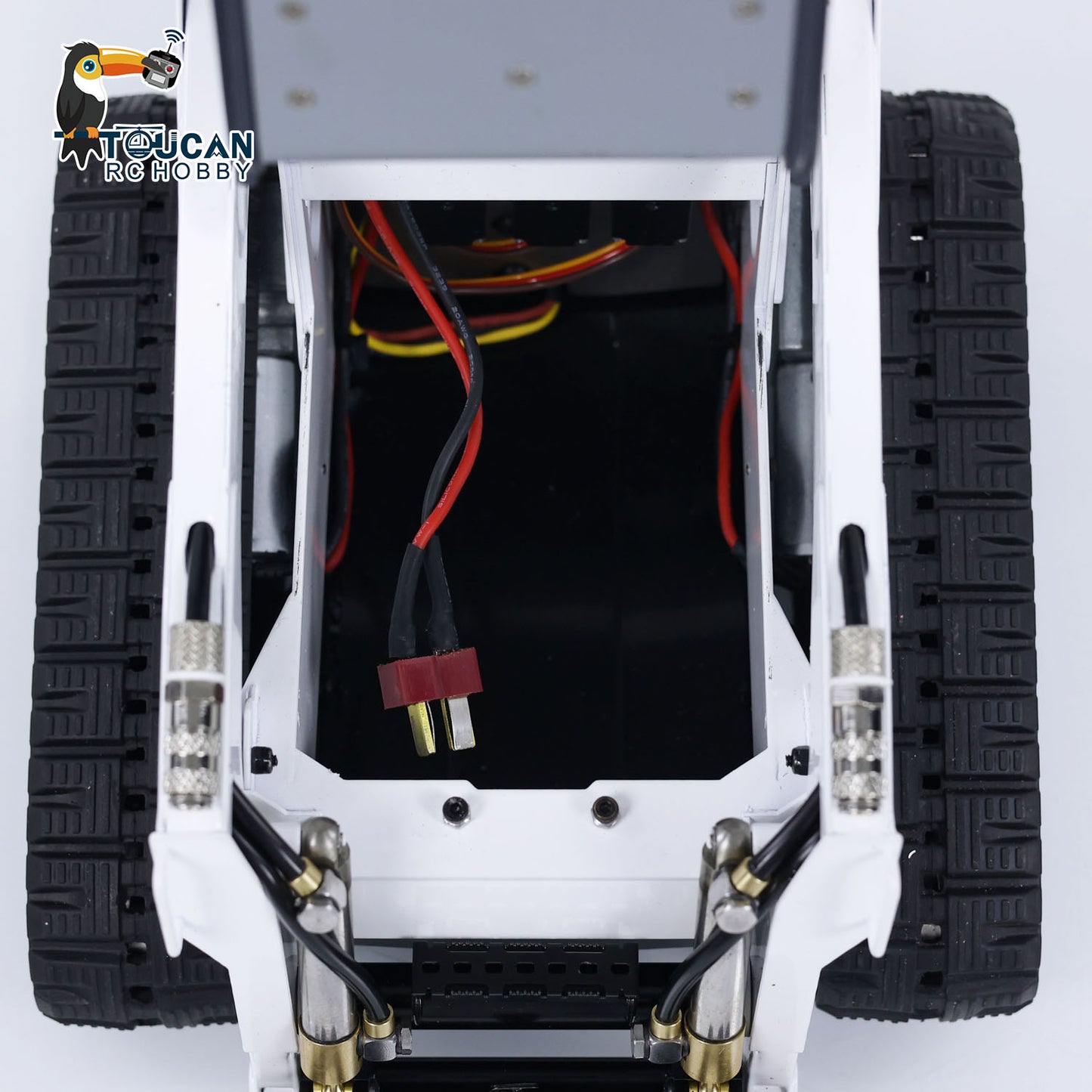 TOUCAN RC HOBBY 1/14 RC Hydraulic Skid-Steer Tracked Loader SM770 Remote Control Car Light Sound