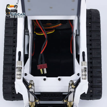 TOUCAN RC HOBBY 1/14 RC Hydraulic Skid-Steer Tracked Loader SM770 Remote Control Car Light Sound