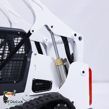 TOUCAN RC HOBBY 1/14 RC Hydraulic Skid-Steer Tracked Loader SM770 Remote Control Car Light Sound