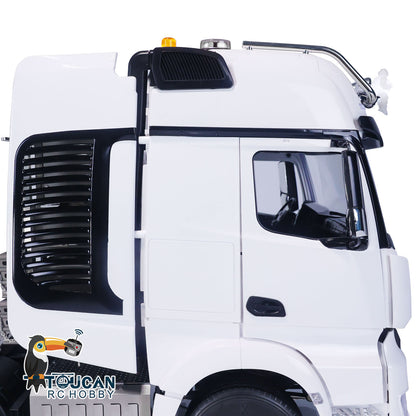 TOUCAN RC HOBBY 8X8 RC Tractor Truck 1/14 4 Axles 3363 RTR Remote Control Car Heavy Metal Chassis Smoke