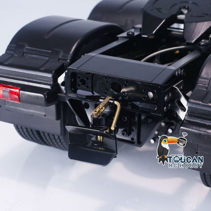 TOUCAN RC HOBBY 8X8 RC Tractor Truck 1/14 4 Axles 3363 RTR Remote Control Car Heavy Metal Chassis Smoke
