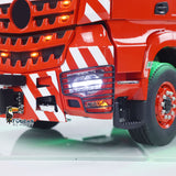 TOUCAN 10X8 Metal Chassis 3363 1/14 RC Tractor Truck RTR Lorry Car Smoke Sound 2Speed Gearbox ST8 Battery Rotating Light