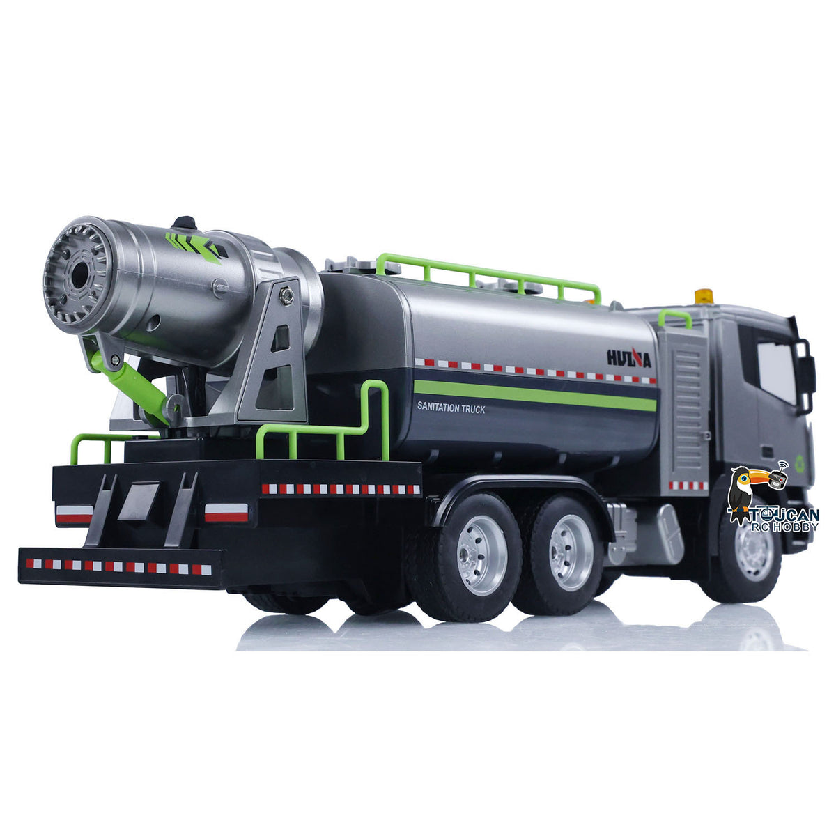 1/18 HUINA 1316 RC Sprühnebelkanone Fernbedienung LKW 9CH Elektroauto Hobby Modell Spielzeug Geschenke für Kinder Erwachsene 