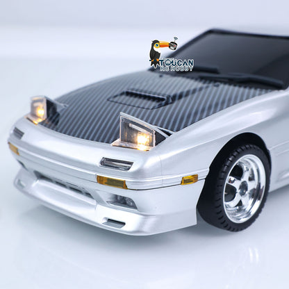 TOUCAN RC HOBBY LDRC 1/18 RX7 RC Racing Car RWD Gyroscope Wireless Control Drift Vehicles LD1802 Premium Mini Drift Design All-Nylon Chassis RC Model
