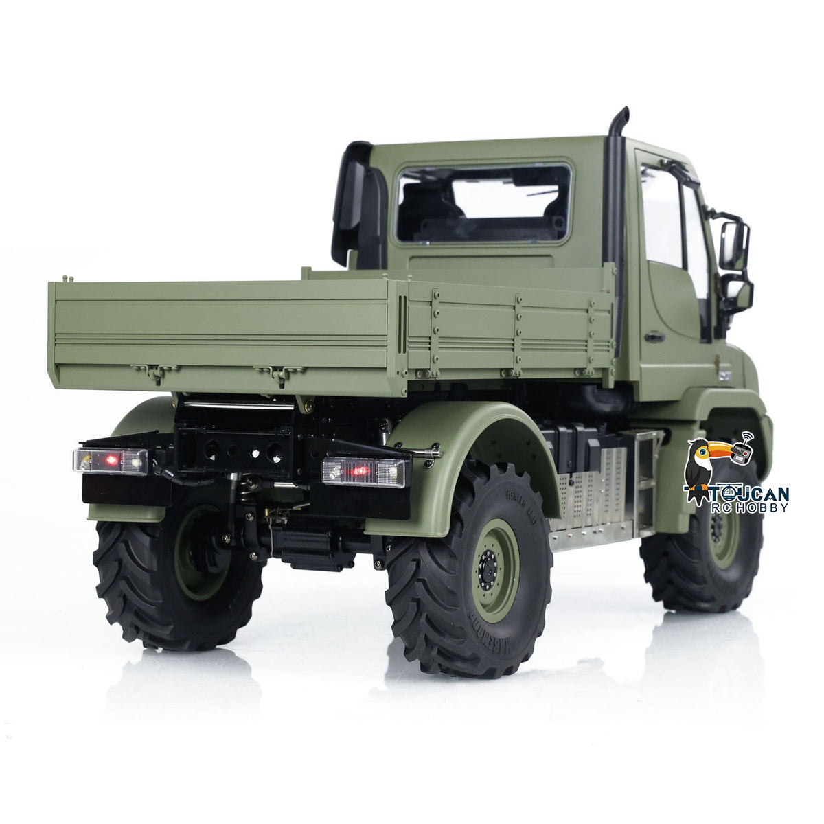 1/10 Metalleimer RC Geländewagen U423 4x4 Fernbedienung Crawler Auto Modell Licht Sound
