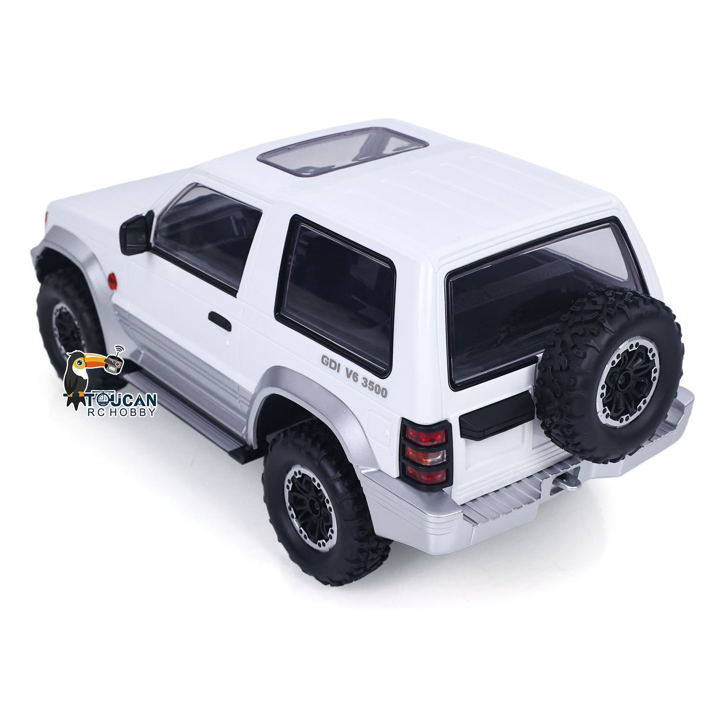 Plastic Shell 1/14 Remote Control Crawler LDRC LD1297S 4x4 RC Off Road Car 2Speed Gearbox Metal Gears 380 Brushed Motor RTR