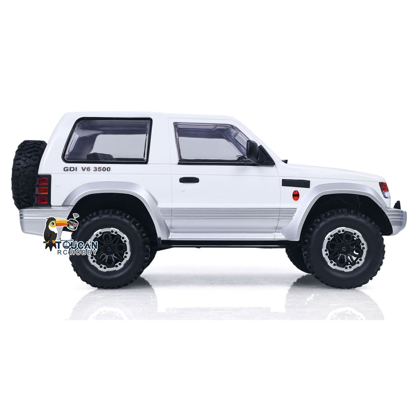 Plastic Shell 1/14 Remote Control Crawler LDRC LD1297S 4x4 RC Off Road Car 2Speed Gearbox Metal Gears 380 Brushed Motor RTR