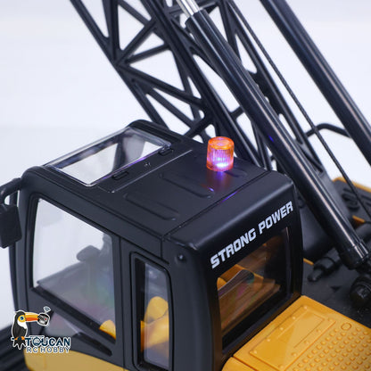 TOUCAN RC HOBBY Fast Free Shipping for EU HUINA 572 15CH RC 1/14 Construction Crane Truck Tower Excavator Model Car