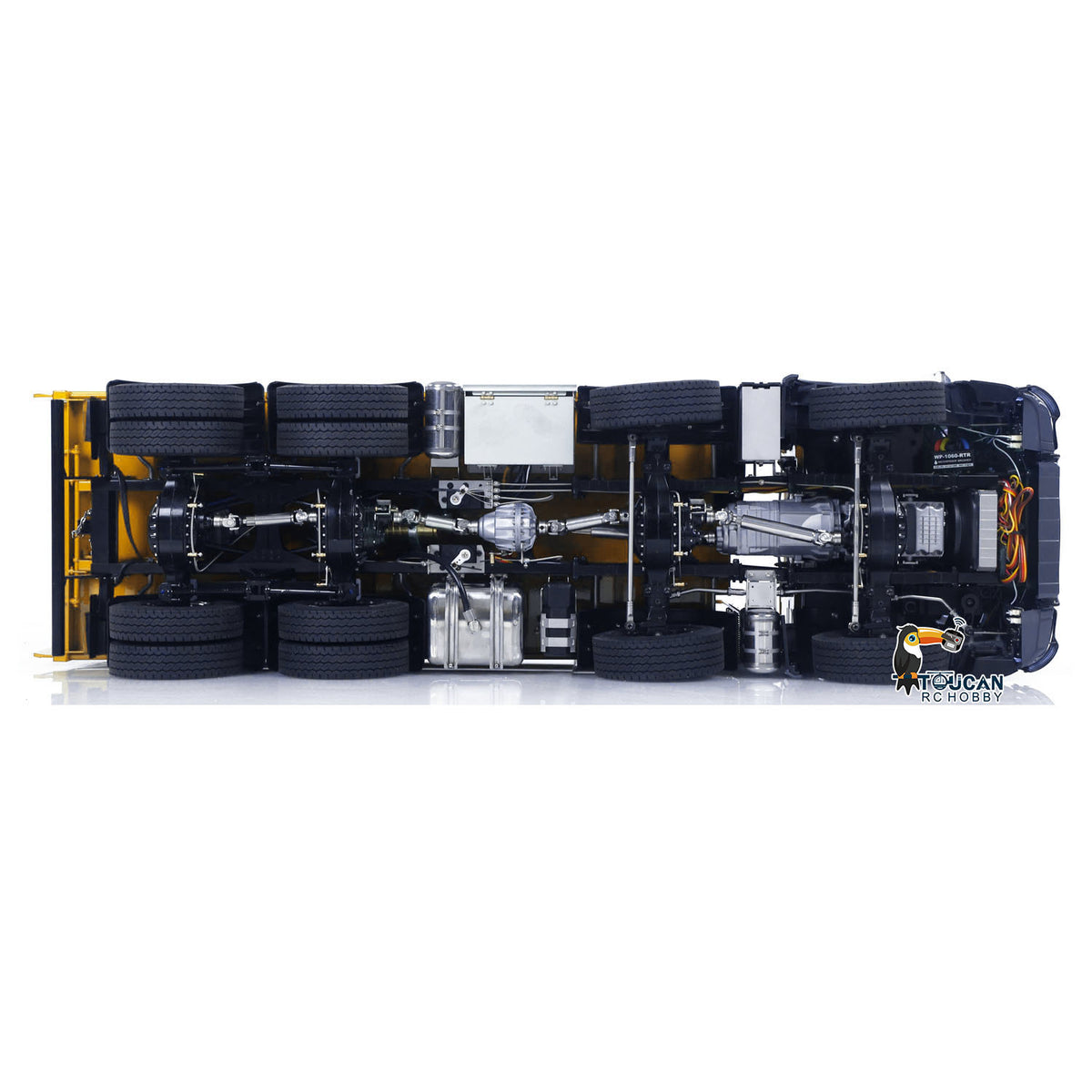 TOUCAN RC HOBBY  BN-88 8*8 Metal RC Dumper Engineering Vehicle Differential Lock Axles 3-speed Transmission for Machinery Enthusiasts