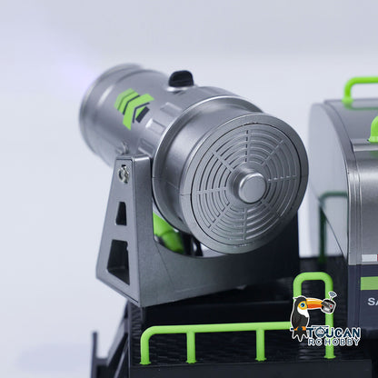 1/18 HUINA 1316 RC Sprühnebelkanone Fernbedienung LKW 9CH Elektroauto Hobby Modell Spielzeug Geschenke für Kinder Erwachsene 