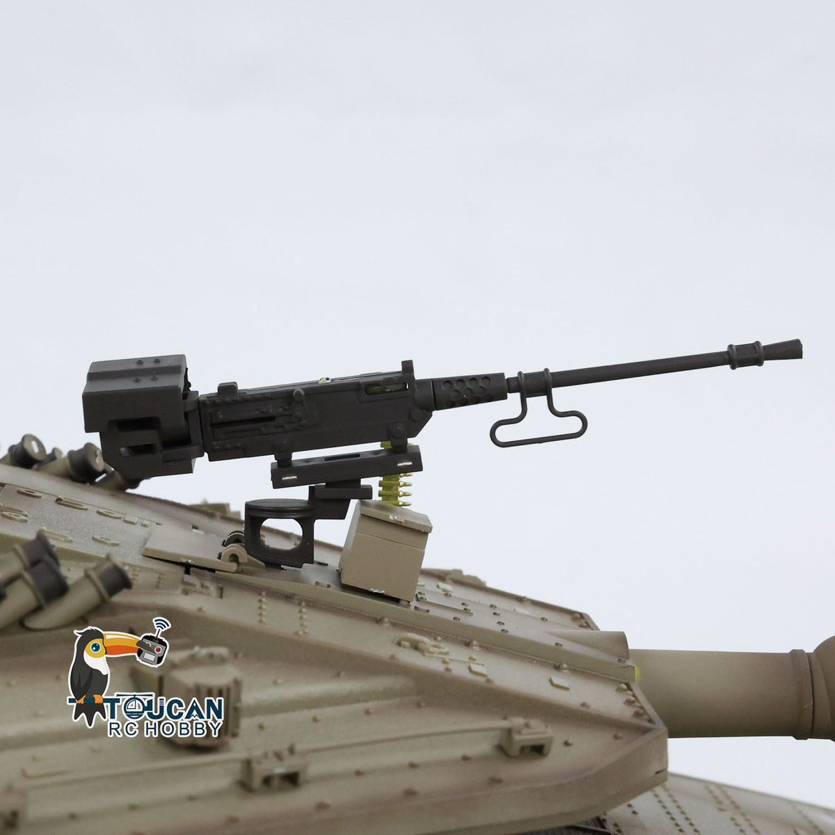 Henglong 1/16 TK7.0 Plastic IDF Merkava MK IV RTR RC Tank 3958 with Barrel Recoil BB Infrared Combat Smoke Metal Suspension Arm
