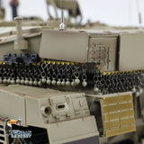 Heng Long 1/16 RC Battle Tank IDF Merkava IV 3958 Remote Control Military Tanks Infrared Combat BB Shooting Smoke Two Battery