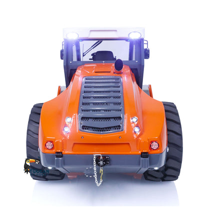 TOUCAN RC HOBBY LESU AOUE H13i 1/14 Metal Hydraulic RC Road Roller FlySky I6S Remote Controller Front Shovel Sound Light System for Backyard Fun