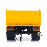 TOUCAN RC HOBBY 900 Metal Trailer W/Electric Contact Point for 1/14 8x8 Remote Control Hydraulic Full Tipper LED Light No Oil Pump Battery