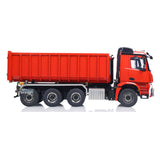 1/14 8*8 RC Hydraulic Equipment Radio Controlled Truck Roll On Full Dumper Car Rear Axle Steering Assembled Painted Vehicles