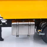 TOUCAN RC HOBBY 900 Metal Trailer W/Electric Contact Point for 1/14 8x8 Remote Control Hydraulic Full Tipper LED Light No Oil Pump Battery