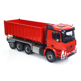 1/14 8*8 RC Hydraulic Equipment Radio Controlled Truck Roll On Full Dumper Car Rear Axle Steering Assembled Painted Vehicles